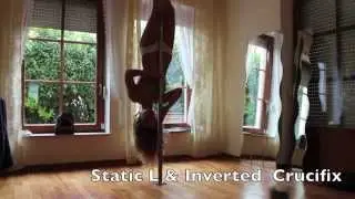 Vid3: Pole Dance Level 2 Spins & Tricks to Ron Pope - A Drop in the Ocean