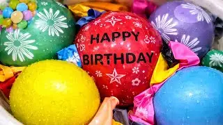 FUN WATER BALLOONS POP COLORFUL 