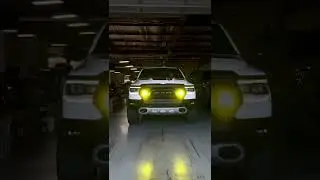 Custom Spot Lights install on RAM 1500 Rebel #spotlights #custom #ram #1500 #2500