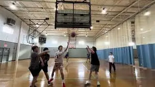4v4 Basketball Game 1 (Raw Footage)