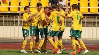 Lithuania 2:0 Estonia 2016 05 29 Baltic Cup highlights