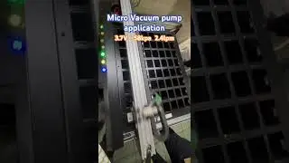 3.7V -58kpa 2.4lpm mini Vacuum pumpUse Cases#minipump #micropump #vacuumpump #airpump#minipump#test