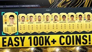 HOW TO MAKE AN EASY 100K+ COINS ON FIFA 21 ULTIMATE TEAM! EASY PROFIT! (INVESTING TRADING METHOD)