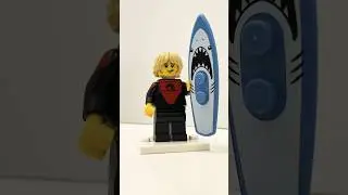 LEGO Minifigure 71018 Series 17 Professional Surfer #lego #legominifigures #surfing #shorts