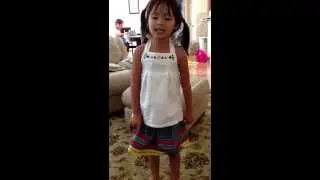 English Chinese mixed baby singing