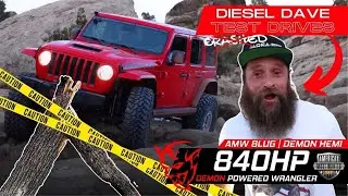 Diesel Dave Test Drives an AMW 840 | DEMON Wrangler! [EJS 2024]