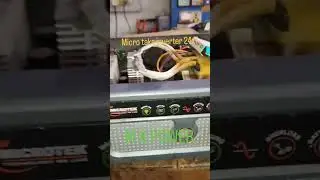 micro take inverter 24&times;7drive problem 👍💯 #minivlog #electricalmaintenance #viral #automobile