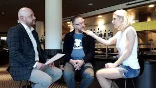 Oliver Hoffinger & Patricia Urbanek im Gespr&auml;ch