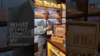 Can you put extra Boveda packs in a humidor? 🤔