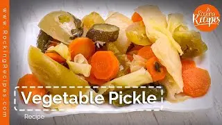 Arabic Vegetable Pickle | Sirka Wala Sabzi Ka Achar