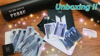 BTS Unboxing | 2022 BTS Exhibition : Proof Official Merch ep.1 ✨🙈