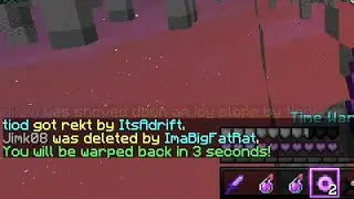 When you forget you have a time warp pearl
