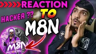 M8N REACTION ON THE FASTEST / 999+ IQ PLAYER OF MOBILE  || HACKER