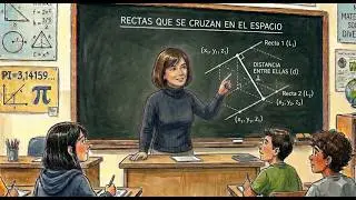 Distancia entre rectas que se cruzan