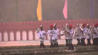 Bagpipers and a marching band: NCC National Games closing ceremony