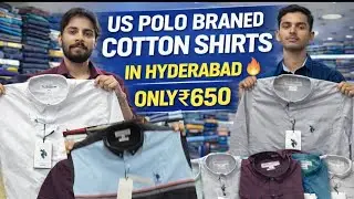 US POLO Branded Cotton Shirts in Hyderabad 🔥 Only ₹650 | Cheapest Ramzan Sale