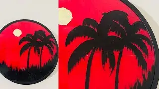 Old clock makeover ideas/how to make wall clock/#trending #painting#art#craft#diy#thabshirasafeer 