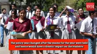 CBSE's scrapping of moderation policy irresponsible