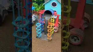 🚜🔥 DIY Mini Real Working Tractor Cement Pillars Making Machine | Mini Project #shorts #youtubeshorts