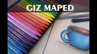 Desenhando com Giz Plasticlean da Maped