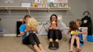 Baby doll circle time!