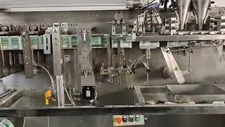 horizontal powder form fill seal machine with auger filler  #packagingsolutions #manufacturers #fyp