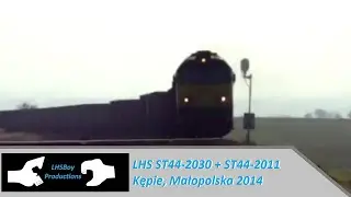 LHS ST44-2030 + ST44-2011 - Kępie, Małopolska 2014
