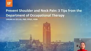 Dr. Chiung-ju (CJ) Liu shares 3 tips on how to reduce neck and shoulder pain while telecommuting