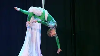 Ela Andrejcov&aacute; 🇸🇰 - #CAAC25 - AERIAL SILKS Junior B 15-17 Amateur OPEN