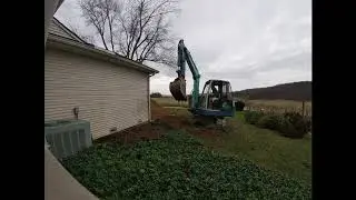 Installing a 1000 gallon septic tank