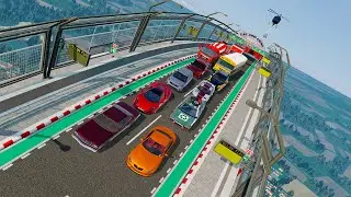 Epic High Speed Car Jumps #3 &ndash; BeamNG Drive | BeamNG XiO