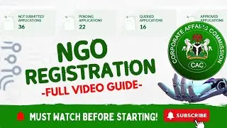 How to Register an NGO in Nigeria 2025 | CAC New AI Portal Step-by-Step Full Guide - PART ONE