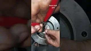 Motor shaft pinion gear #shorts #motors #pinion
