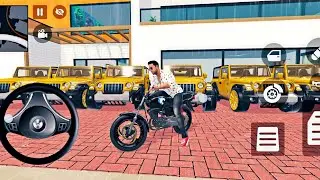 🎉 Car Bike Game: Hulk, Spiderman, Goku Monster Car Modified 🥰 3D Bike Driving Racing 🏎️ Police Car 