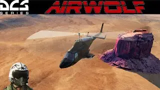 Первый взгляд на мод Airwolf | Самый безумный мод для DCS на сегодняшний день!