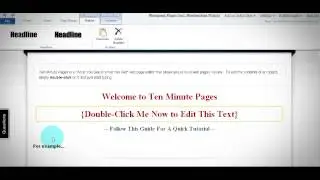 Ten Minute Pages New Added Features