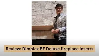 Dimplex Deluxe built-in electric fireplace inserts #electricfire #electricfireplace