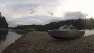 jet boat Nechako River Prince George BC