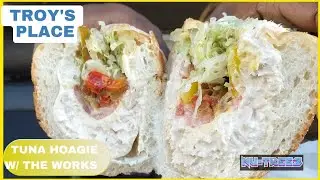 Tuna Hoagie from Troy's Place in Pennsauken, NJ