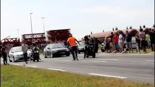 Streetracing in the Netherlands (Axelse Vlakte) (HD)