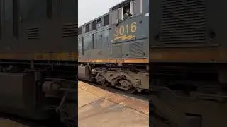 CSX two train meet in Connellsville PA on the Keystone Sub #csx #train #railroad #railway #railfan