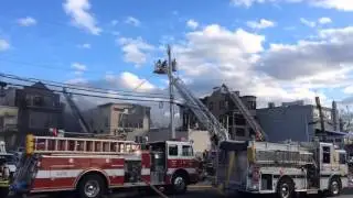 Keyport fire: Firefighters battle a multialarm blaze