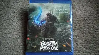 Godzilla Minus One Day 1 Blu Ray Unboxing