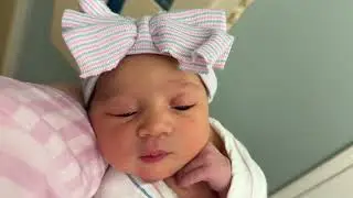 The First 24 Hours in the Hospital After Delivery Vlog: Kira's 24 hour Newborn Screenings