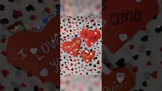 Idea muy facil pra este 14 de febrero ❤️🥰 muy f&aacute;cil de hacer #amor  #manualidades