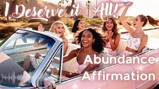 You Deserve Abundance | Abundance & Money Affirmation Song Listen If You're Ready To Receive