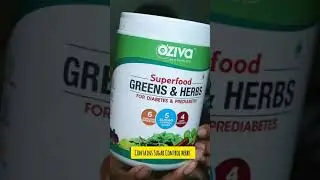 Oziva Greens and Herbs For Diabetes Review #shorts #youtubeshorts #Shorts #YoutubeShorts
