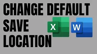 Save to Computer not OneDrive - How to Change Save Default Location