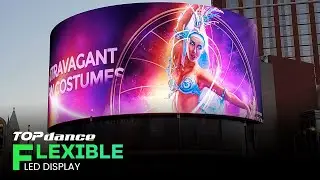 TOP Dance Flexible LED Display | Revolutionizing Event Spaces with High-Quality Visuals
