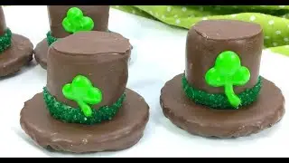 Leprechaun Hat Cookies - Easy St. Patrick's Day Treat!